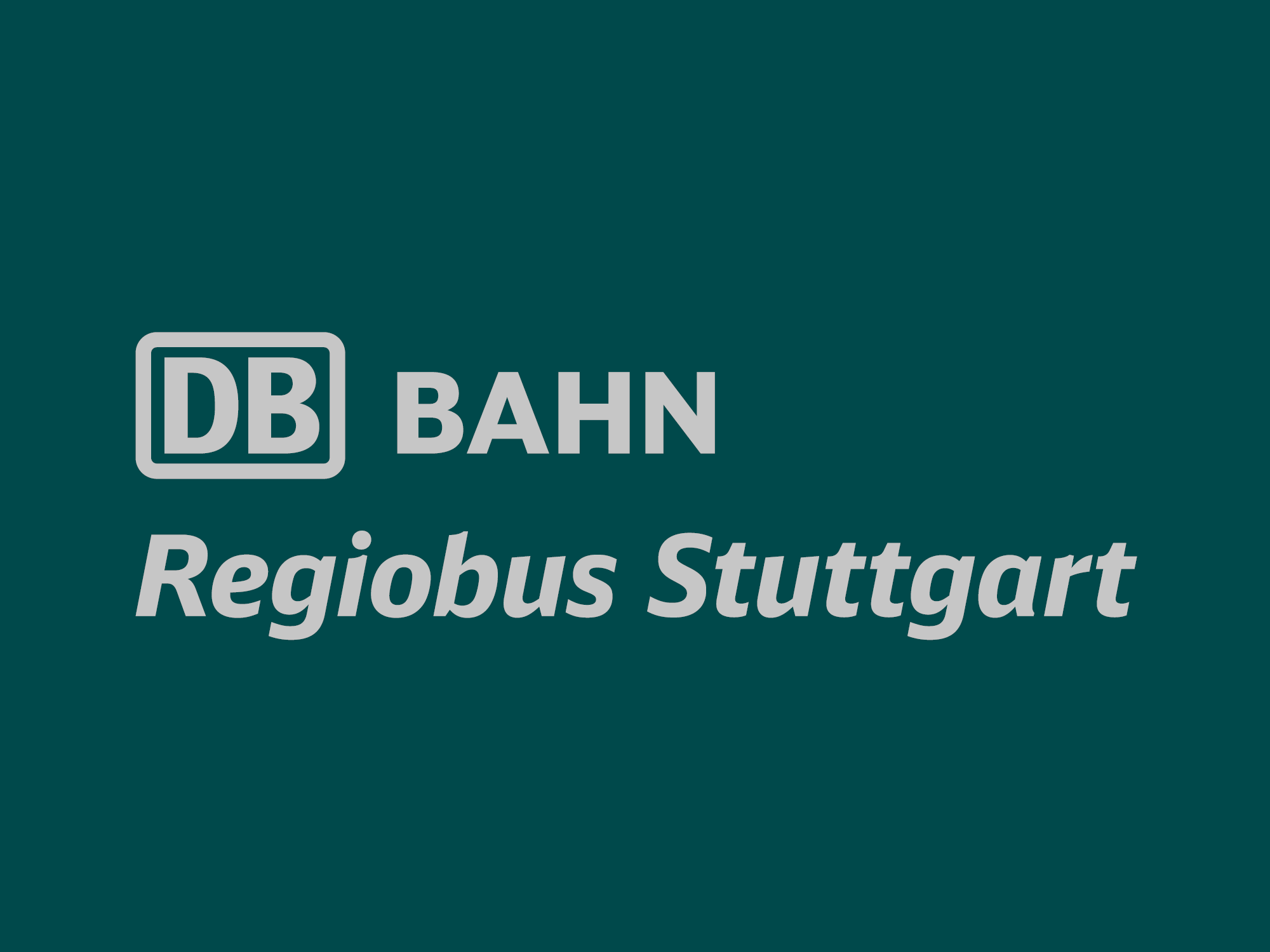 Logo Verbundpartner DB Bahn Regiobus Stuttgart