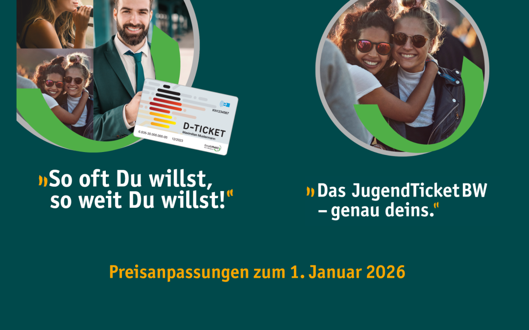 Preisanpassungen zum 01.01.2026