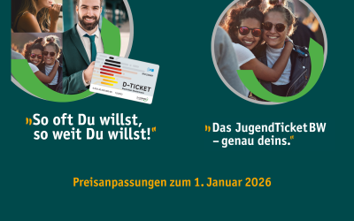 Preisanpassungen zum 01.01.2026